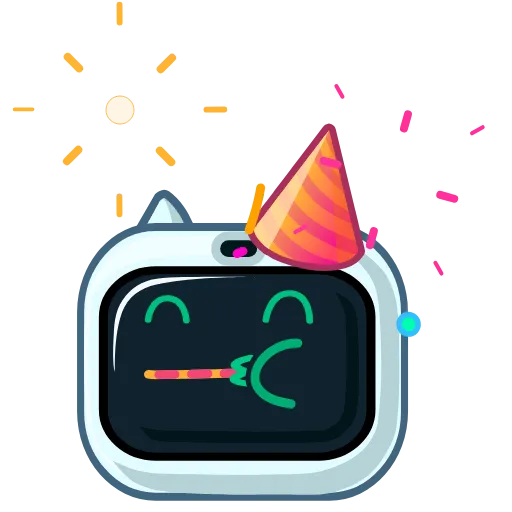 🥳 Эмодзи «Cat Bot» для Telegram