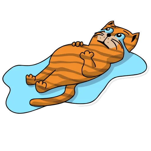 😭 Эмодзи «Cat Busik» для Telegram