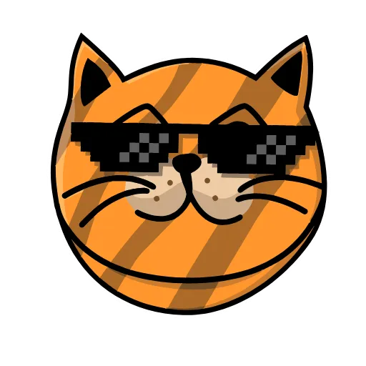 Стикерпак Cat Busik для Telegram