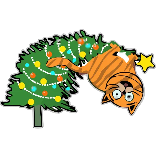🎄 Эмодзи «Cat Busik» для Telegram