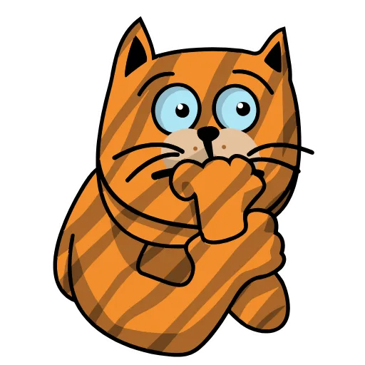 😨 Эмодзи «Cat Busik» для Telegram