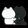 ❤️ Эмодзи «котики» для Telegram