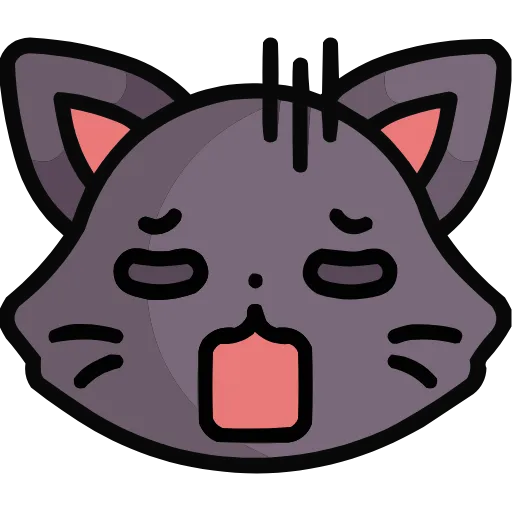 😧 Эмодзи «🥰 Cat Emoji» для Telegram