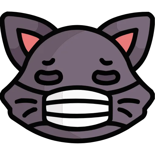 😷 Эмодзи «🥰 Cat Emoji» для Telegram