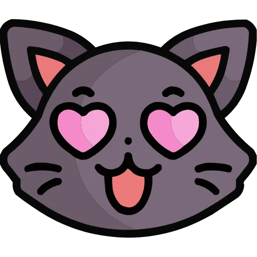 😍 Эмодзи «🥰 Cat Emoji» для Telegram