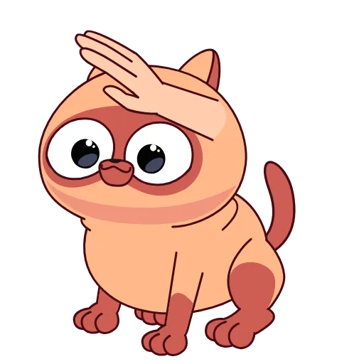 😳 Эмодзи «Кот» для Telegram