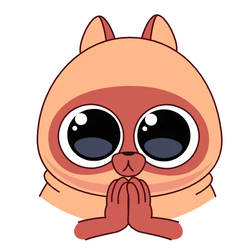 🙏 Эмодзи «Кот» для Telegram