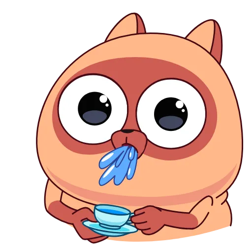 ☕️ Эмодзи «Кот» для Telegram