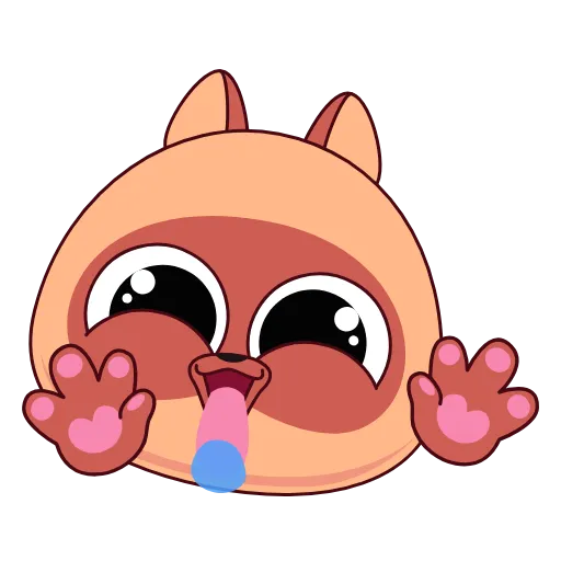 👅 Эмодзи «Кот» для Telegram