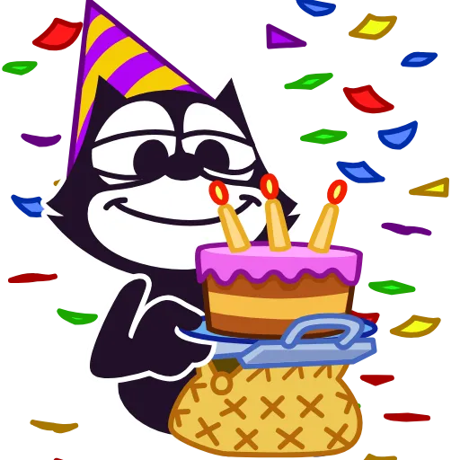 🎂 Эмодзи «Felix» для Telegram