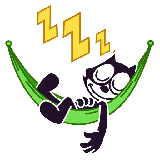 😴 Эмодзи «Felix» для Telegram