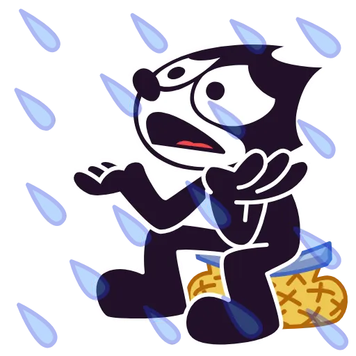 😞 Эмодзи «Felix» для Telegram