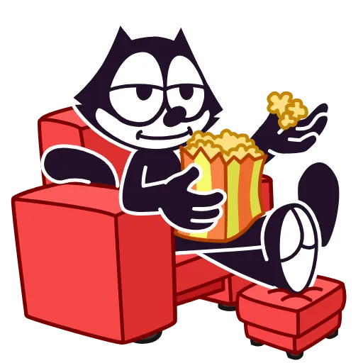 🍿 Эмодзи «Felix» для Telegram