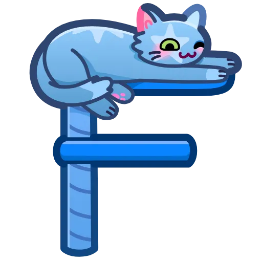 🔠 Эмодзи «Cat Font Emoji» для Telegram