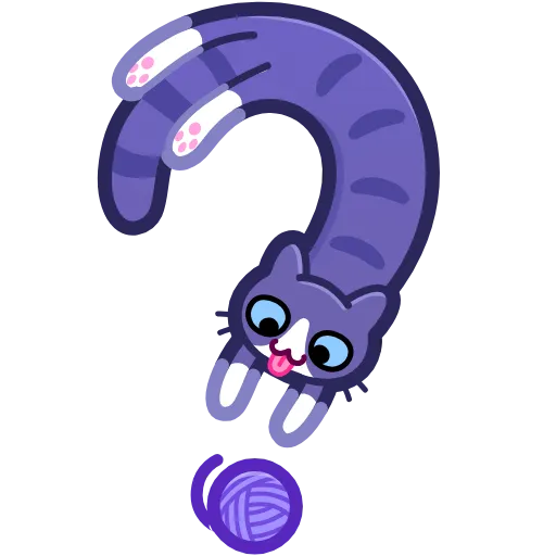 ❓ Эмодзи «Cat Font Emoji» для Telegram
