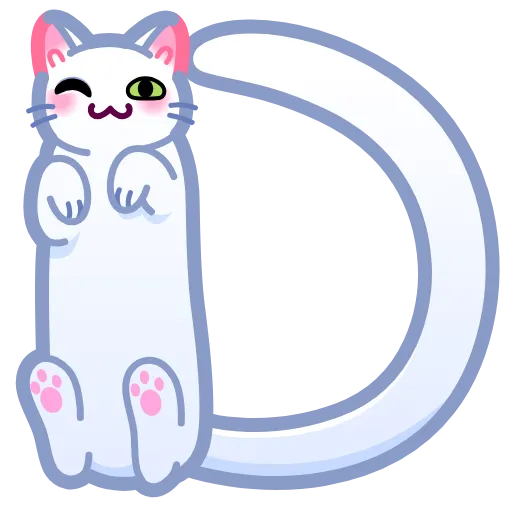 🔠 Эмодзи «Cat Font Emoji» для Telegram