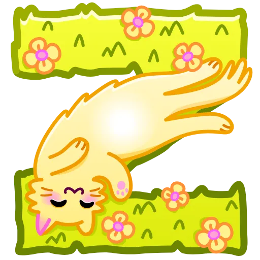 🔠 Эмодзи «Cat Font Emoji» для Telegram