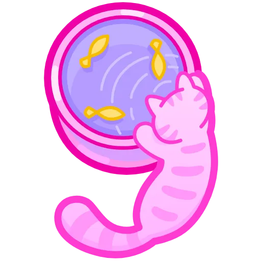9️⃣ Эмодзи «Cat Font Emoji» для Telegram