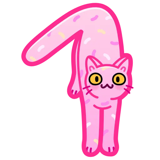 1️⃣ Эмодзи «Cat Font Emoji» для Telegram