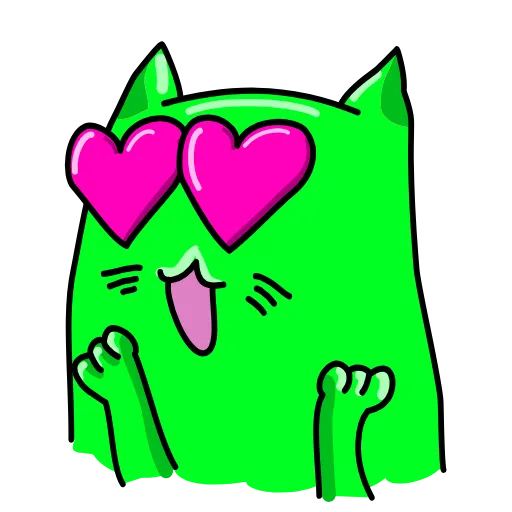 😍 Эмодзи «Cat ICQ» для Telegram