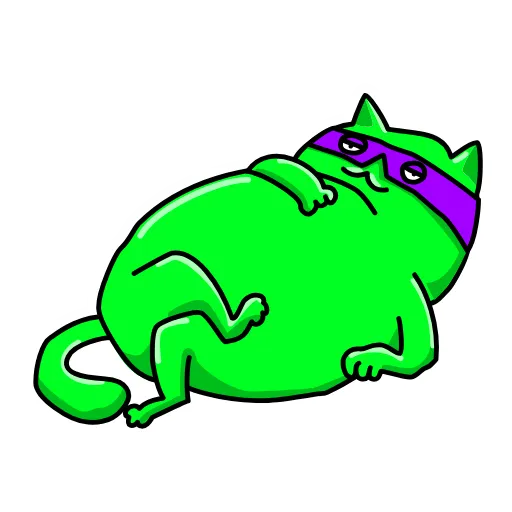 🫠 Эмодзи «Cat ICQ» для Telegram