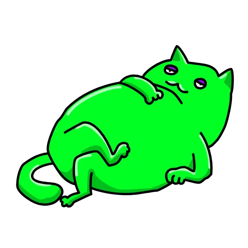 🫠 Эмодзи «Cat ICQ» для Telegram