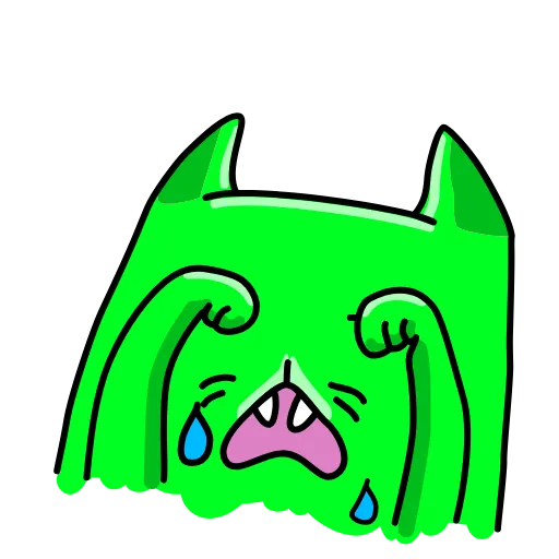 😭 Эмодзи «Cat ICQ» для Telegram
