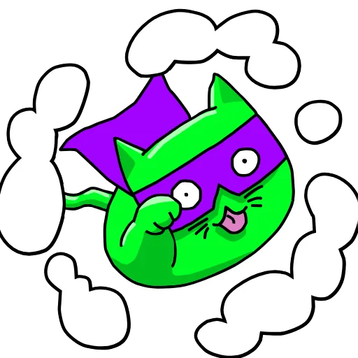 🦸 Эмодзи «Cat ICQ» для Telegram