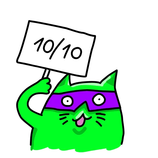 👍 Эмодзи «Cat ICQ» для Telegram