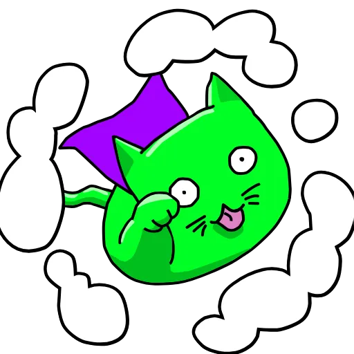 🦸 Эмодзи «Cat ICQ» для Telegram