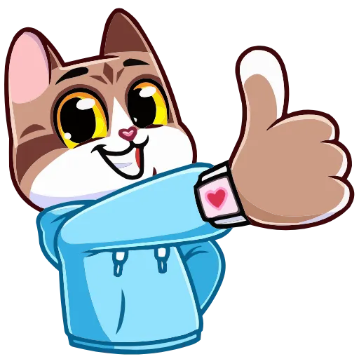 👍 Эмодзи «Котэус» для Telegram