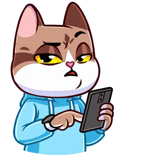 😒 Эмодзи «Котэус» для Telegram