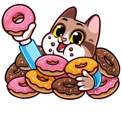 🍩 Эмодзи «Котэус» для Telegram