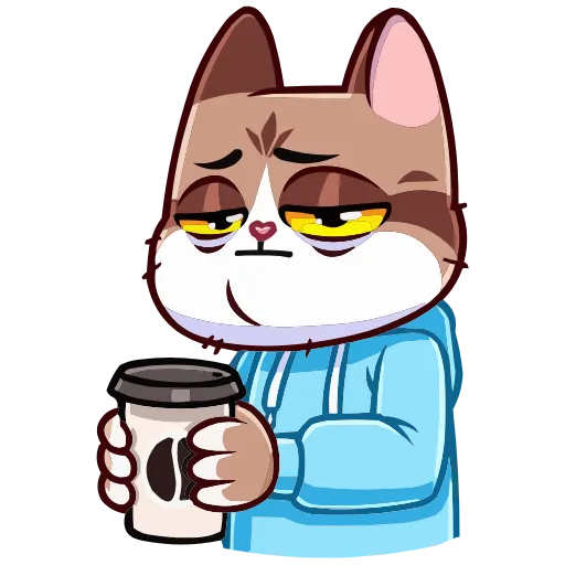 ☕️ Эмодзи «Котэус» для Telegram