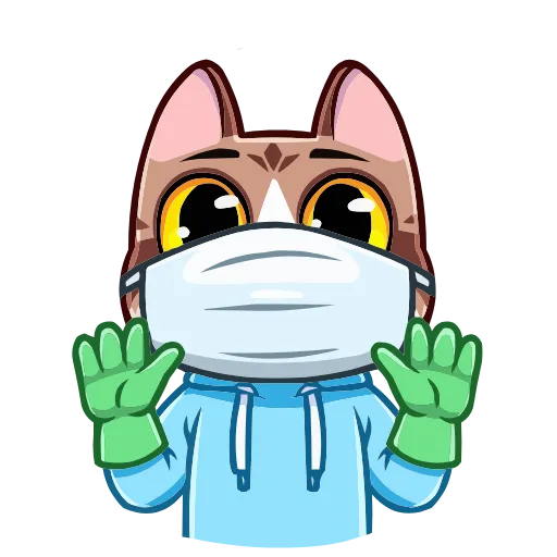 😷 Эмодзи «Котэус» для Telegram