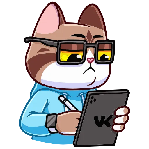 🤓 Эмодзи «Котэус» для Telegram