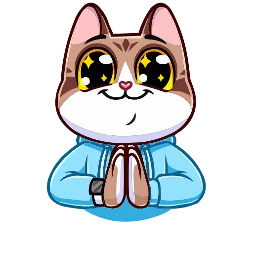 🙏 Эмодзи «Котэус» для Telegram