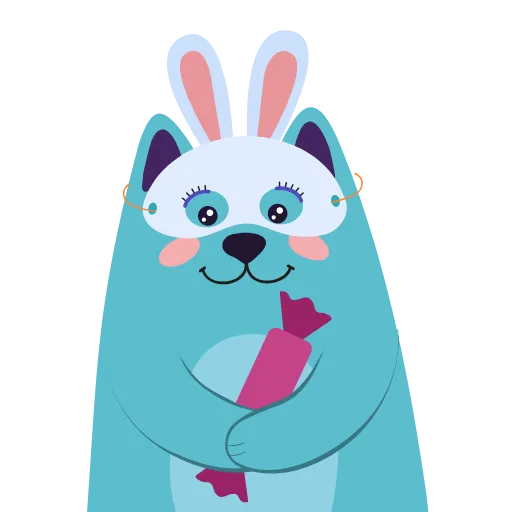 🐰 Эмодзи «МЭШик» для Telegram