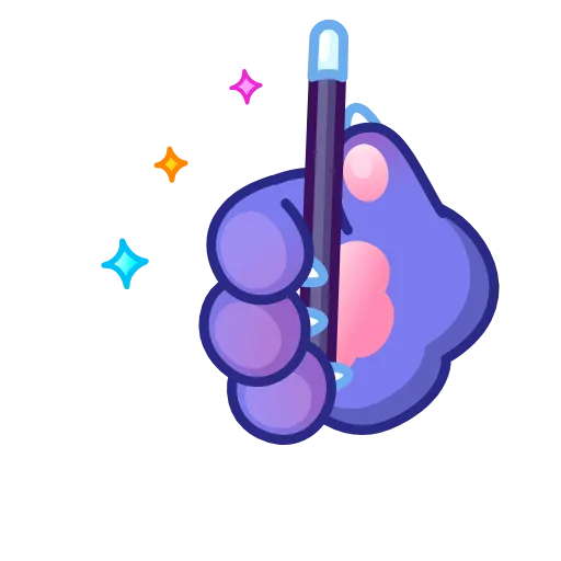 🪄 Эмодзи «Cat Paws Emoji» для Telegram