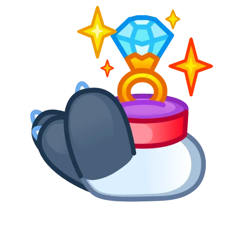 💍 Эмодзи «Cat Paws Emoji» для Telegram