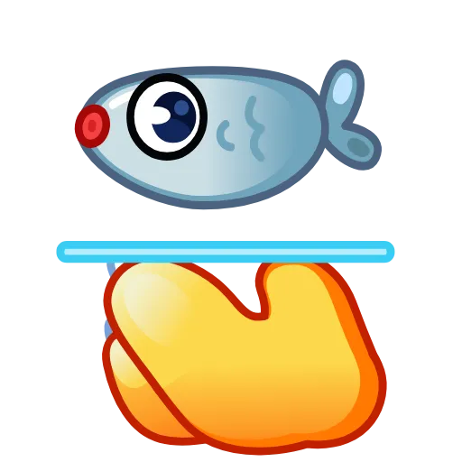 🐟 Эмодзи «Cat Paws Emoji» для Telegram