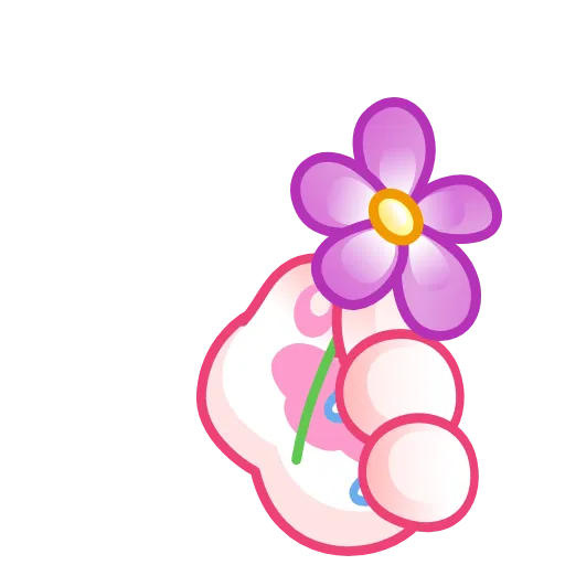 🌸 Стикер «Cat Paws» для Telegram