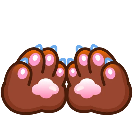 👐 Стикер «Cat Paws» для Telegram