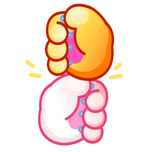 🤜 Стикер «Cat Paws» для Telegram