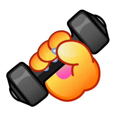 🏋️‍♂️ Стикер «Cat Paws» для Telegram