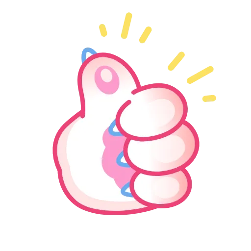 👍 Стикер «Cat Paws» для Telegram