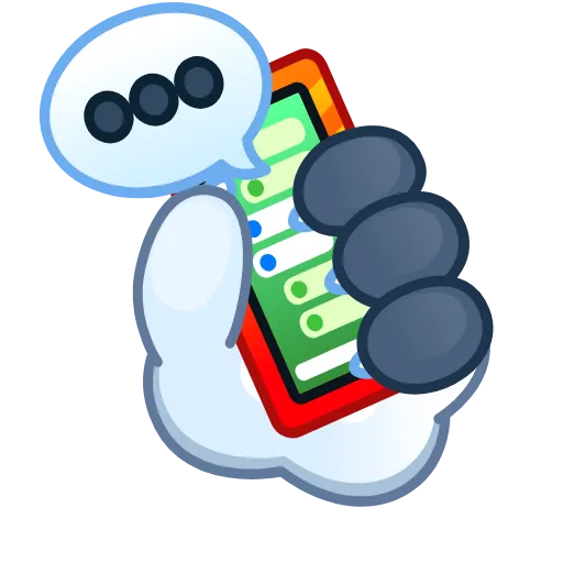 💬 Стикер «Cat Paws» для Telegram