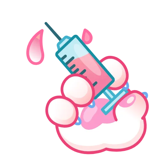💉 Эмодзи «Cat Paws Emoji» для Telegram