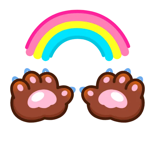 🙌 Эмодзи «Cat Paws Emoji» для Telegram