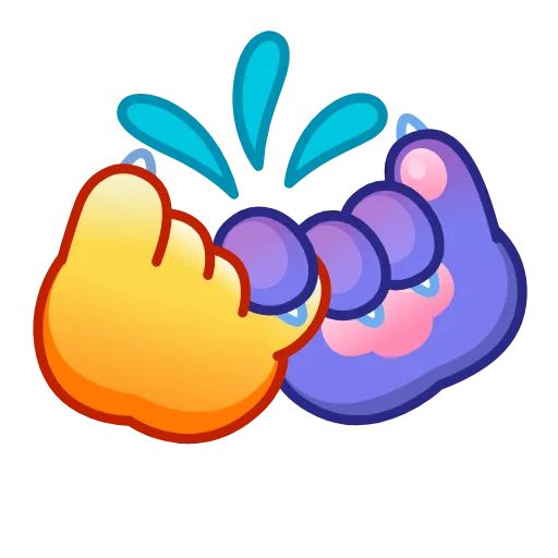 🤝 Эмодзи «Cat Paws Emoji» для Telegram